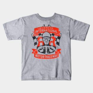 Riverside California Raceway Kids T-Shirt